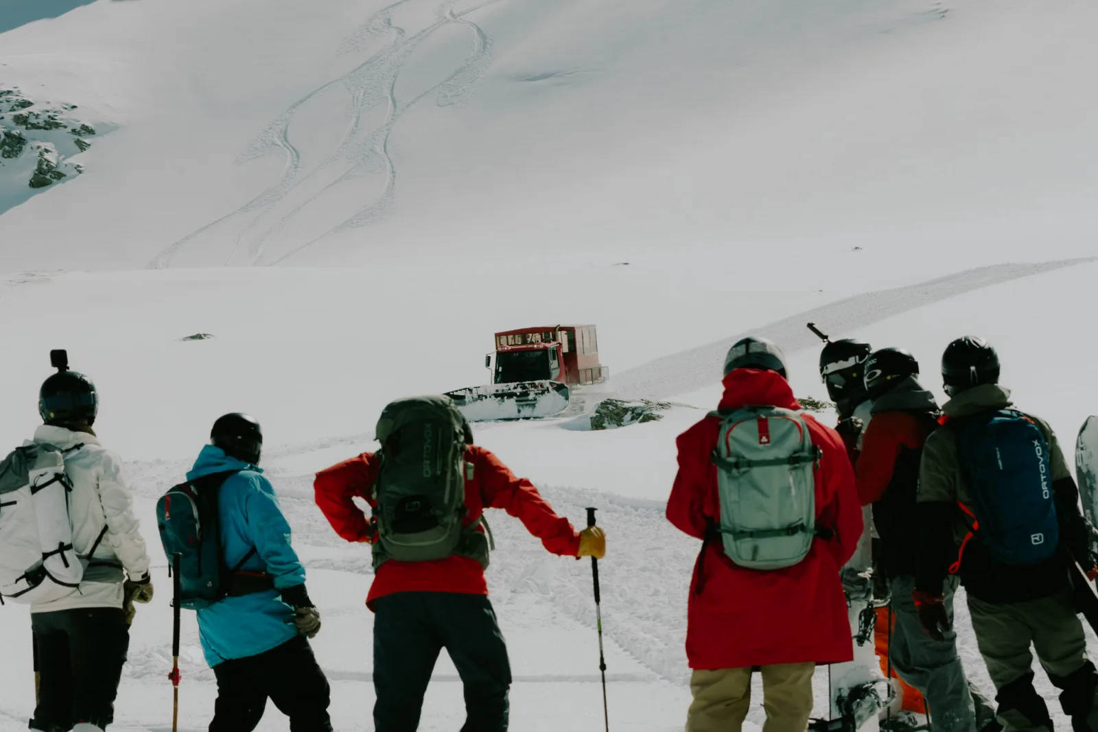 Catboarding & freeriding in the Šar Mountains, North Macedonia